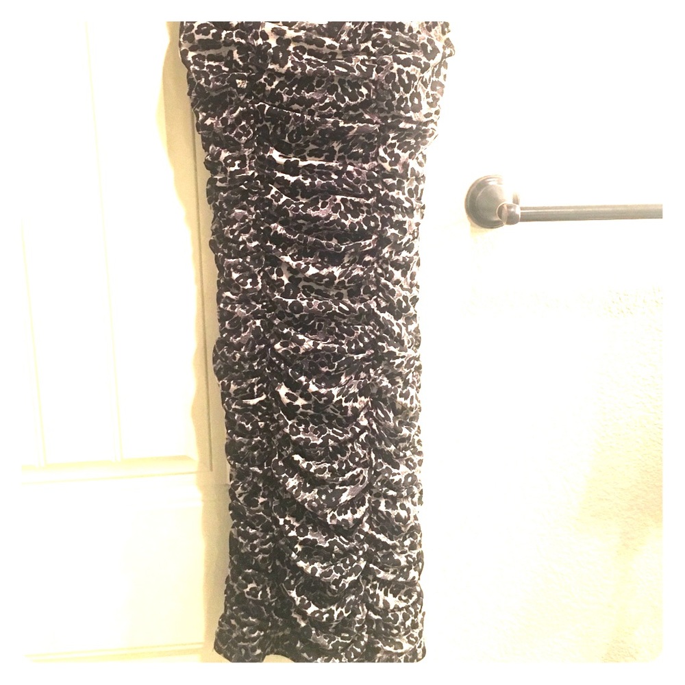 Leopard print dress